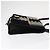 Borsa a Spalla Gancini in Pelle Suede Nera e Oro Auth 156462 di Salvatore Ferragamo Nero D'oro - vista 3