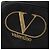 Zaino Valentino in nylon e pelle nero e oro Auth BA8694 D'oro - vista 18