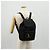 Zaino Valentino in nylon e pelle nero e oro Auth BA8694 D'oro - vista 25