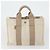 Hermès Borsa HERMES in tela 2 Set Nero Beige Chiaro Auth 151314 - vista 3
