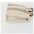 Hermès Borsa HERMES in tela 2 Set Nero Beige Chiaro Auth 151314 - vista 4