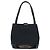 SAINT LAURENT Borsa a mano in tela pelle nera oro Auth 156805 Nero D'oro - vista 2