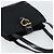 SAINT LAURENT Borsa a mano in tela pelle nera oro Auth 156805 Nero D'oro - vista 6
