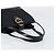 SAINT LAURENT Borsa a mano in tela pelle nera oro Auth 156805 Nero D'oro - vista 7