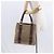 Bamboo GUCCI GG Canvas Bambus Tote Bag Beige Silber 232946 Auth ep12263 - Ansicht 23