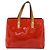 LOUIS VUITTON Monogram Vernis Reade PM Borsa a Mano Rossa M91088 LV Auth ep12416 Rosso - vista 13