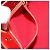 LOUIS VUITTON Monogram Vernis Reade PM Borsa a Mano Rossa M91088 LV Auth ep12416 Rosso - vista 20