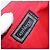 Borsa a Spalla Gianni Versace in Nylon Rosso Oro Auth BA9206 D'oro - vista 11