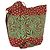 Borsa a Spalla Gianni Versace in Nylon Rosso Oro Auth BA9206 D'oro - vista 2