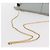 Céline Borsa a spalla trifold CELINE in pelle grigia e oro Auth BA9180 Marrone D'oro - vista 7