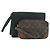 LOUIS VUITTON Clutch Monogram Taiga 2 Set LV Auth 158725 Monogramma