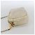 Borsa a Spalla Miu Miu in Pelle Beige Chiaro Dorato Auth ka871 D'oro - vista 3