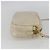 Borsa a Spalla Miu Miu in Pelle Beige Chiaro Dorato Auth ka871 D'oro - vista 4