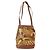 Borsa a Spalla Salvatore Ferragamo in Tela Marrone Oro Auth 151697 D'oro - vista 13