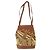 Borsa a Spalla Salvatore Ferragamo in Tela Marrone Oro Auth 151697 D'oro - vista 2
