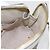 Gucci Borsa GG Supreme Horsebit in PVC 2way Beige Bianco oro 640716 Auth gh1419 - vista 21