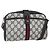 Borsa a Spalla Gucci GG Supreme Sherry Line PVC Blu Navy Oro 89 02 055 Auth am9980 D'oro