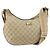 Borsa a Spalla Gucci GG Canvas Sherry Line Beige Oro 181092 Auth mr1685 D'oro