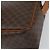 Céline Borsa a Spalla in Tela Macadam CELINE in Pelle PVC Marrone Oro Auth mr1695 D'oro - vista 15