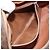 Céline Borsa a Spalla in Tela Macadam CELINE in Pelle PVC Marrone Oro Auth mr1695 D'oro - vista 21