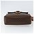 Céline Borsa a Spalla in Tela Macadam CELINE in Pelle PVC Marrone Oro Auth mr1695 D'oro - vista 5