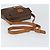 Céline Borsa a Spalla in Tela Macadam CELINE in Pelle PVC Marrone Oro Auth mr1695 D'oro - vista 7