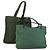 Bolsa Tote PRADA Nylon 2 Conjunto Caqui Auth 151450