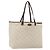 Céline Borsa tote in tela Macadam beige e oro CELINE Paris Auth 156134 D'oro