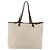 Céline Borsa tote in tela Macadam beige e oro CELINE Paris Auth 156134 D'oro - vista 2
