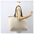 Céline Borsa tote in tela Macadam beige e oro CELINE Paris Auth 156134 D'oro - vista 22