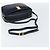 Bolso de Hombro Salvatore Ferragamo Vala de Cuero Azul Marino Dorado Auth BA8897 - vista 7