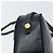 Bolso de Hombro Salvatore Ferragamo Vala de Cuero Azul Marino Dorado Auth BA8897 - vista 9