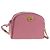 Borsa a Spalla Gancini in Pelle Rosa Oro Auth BA8838V di Salvatore Ferragamo