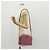 Borsa a Spalla Gancini in Pelle Rosa Oro Auth BA8838V di Salvatore Ferragamo - vista 23