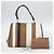 PRADA Borsa a Spalla Baiadera Pelle Marrone Argento Auth 158889SAV - vista 12