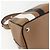 PRADA Borsa a Spalla Baiadera Pelle Marrone Argento Auth 158889SAV - vista 15