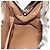 PRADA Borsa a Spalla Baiadera Pelle Marrone Argento Auth 158889SAV - vista 23