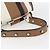 PRADA Borsa a Spalla Baiadera Pelle Marrone Argento Auth 158889SAV - vista 7
