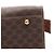 Céline Bolsa Celine Macadam em marrom - vista 10