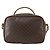 Céline Borsa a mano in tela Macadam CELINE in pelle PVC 2 in 1 marrone oro Auth 154376 D'oro - vista 2