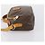 Céline Borsa a mano in tela Macadam CELINE in pelle PVC 2 in 1 marrone oro Auth 154376 D'oro - vista 3
