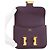 Monedero Constance en Cassis de Hermès Morado oscuro - vista 4