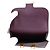 Monedero Constance en Cassis de Hermès Morado oscuro - vista 6