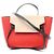 Céline Belt Bag Mini in Pelle Celine Nero Rosso Beige