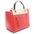 Céline Belt Bag Mini in Pelle Celine Nero Rosso Beige - vista 2