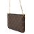 Borsa a Spalla Louis Vuitton Monogram Vivienne Pochette Double Zip Chain Rosa - vista 2