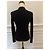 Tom Ford Camicia nera con zip in acciaio Nero - vista 2