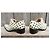Derbies Free Lance in pelle verniciata bianca Bianco - vista 5