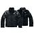 The North Face Wendbare Mossbud Swirl Jacke für Mädchen, schwarz, mit Plüschfutter, Puffer, Größe M