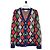 Gucci Rhombus Wollcardigan Mehrfarben